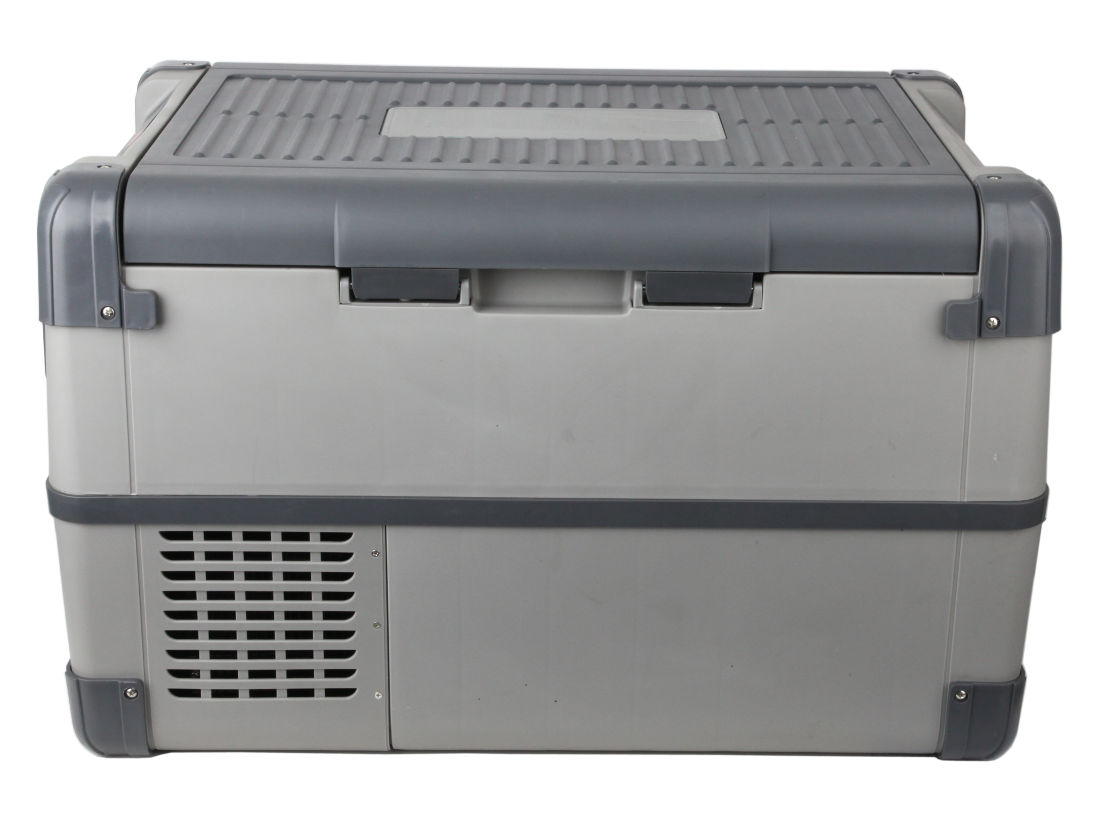 Kompressor-Kühlbox Pro-Line bis -22° C, 12/24 V (40 l) + Solarpanel, Kompressor-Kühlboxen, Camping