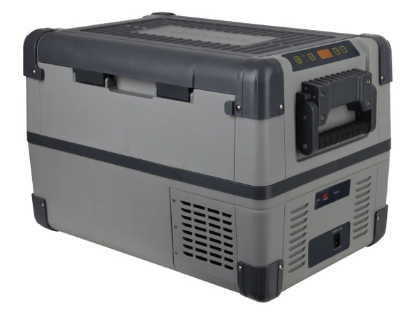 Prime Tech ® Kompressor-Kühlbox 28 Liter bis -20°C, 12/24 Volt 120WP Solar-Bundle